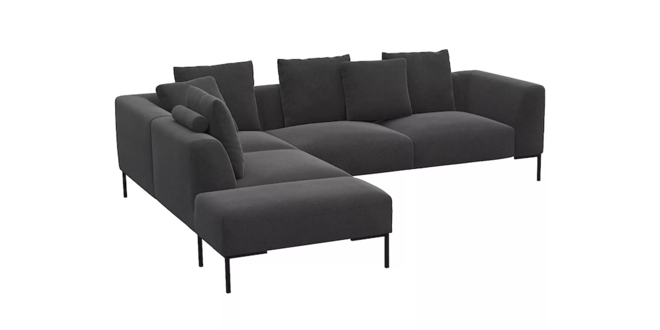 FLEXLUX Ecksofa "Sava Designsofa, bequem und komfortabel, L-Form", Taschenf günstig online kaufen