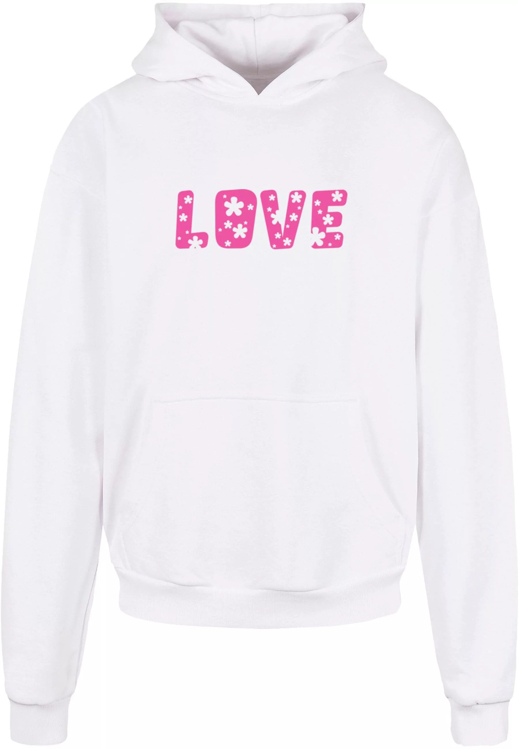 Merchcode Kapuzensweatshirt "Merchcode Herren Valentines Day - Flowers Love günstig online kaufen