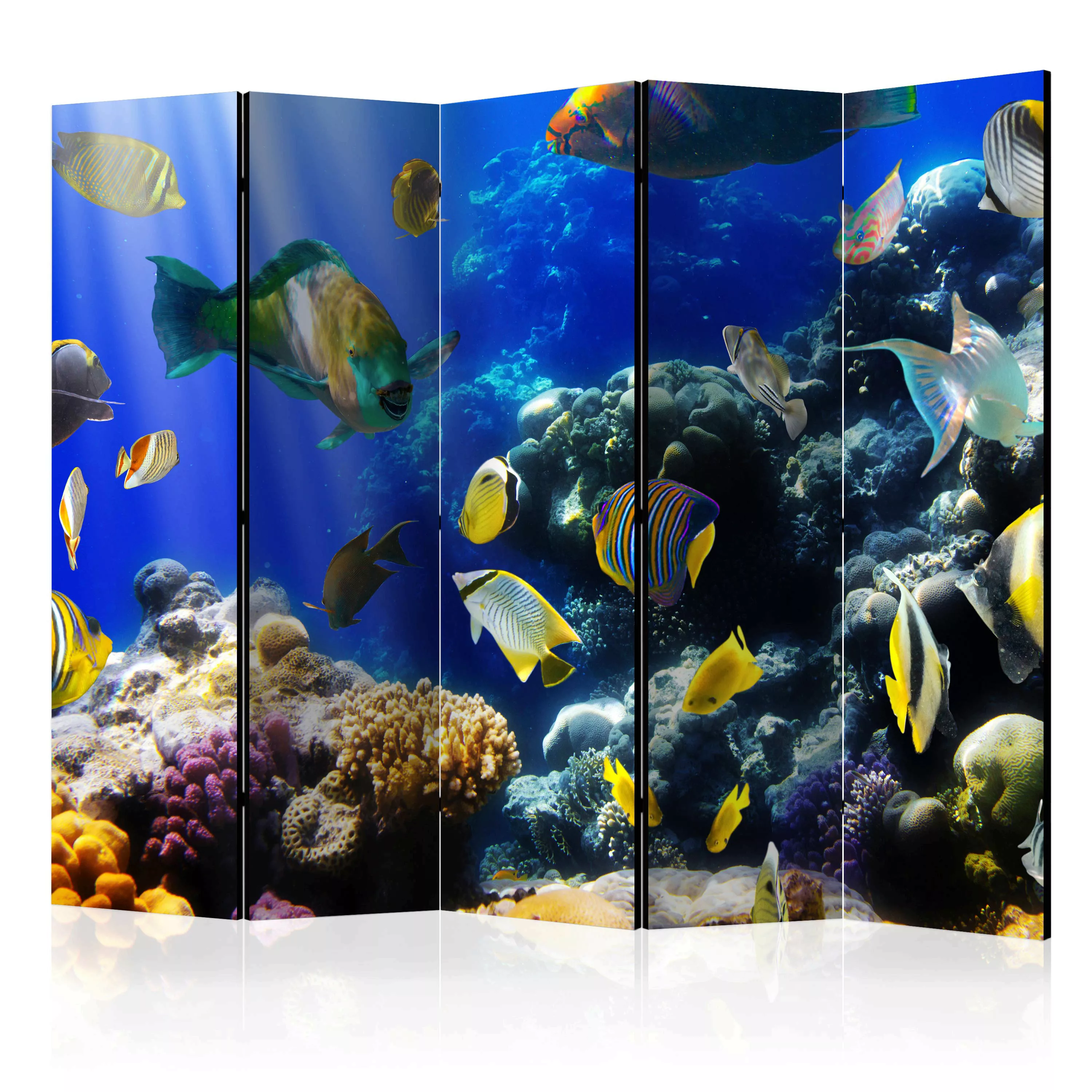 5-teiliges Paravent - Underwater Adventure Ii [room Dividers] günstig online kaufen