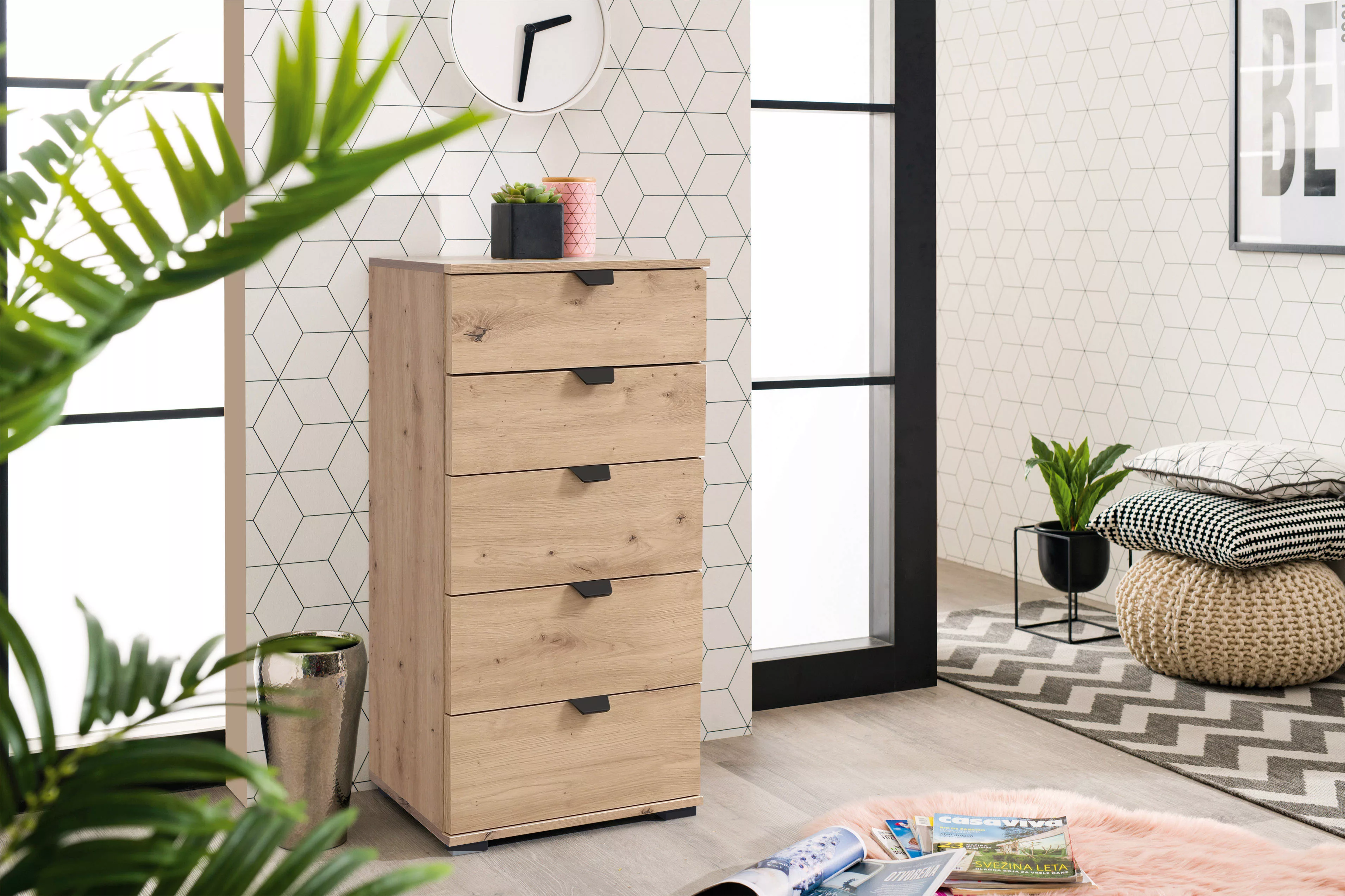 INOSIGN Kommode "Duero Schubkastenkommode", mit 5 Schubkästen, Breite ca. 4 günstig online kaufen