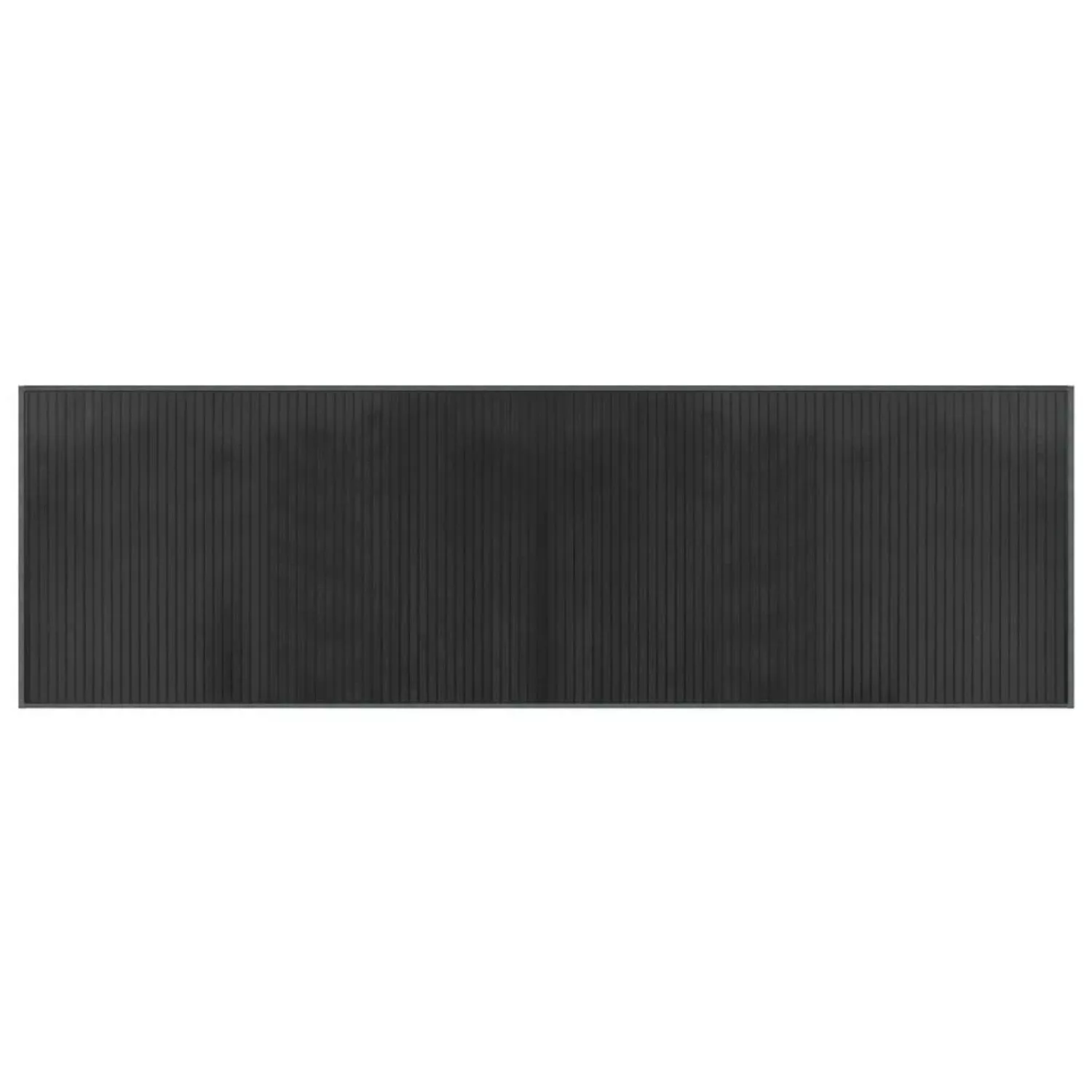 vidaXL Teppich Rechteckig Grau 60x200 Cm Bambus 2010460 günstig online kaufen