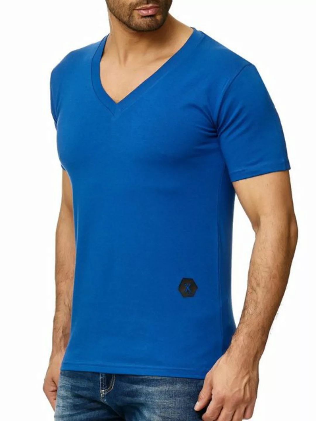 OneRedox T-Shirt 1308C (Shirt Polo Kurzarmshirt Tee, 1-tlg) Fitness Freizei günstig online kaufen