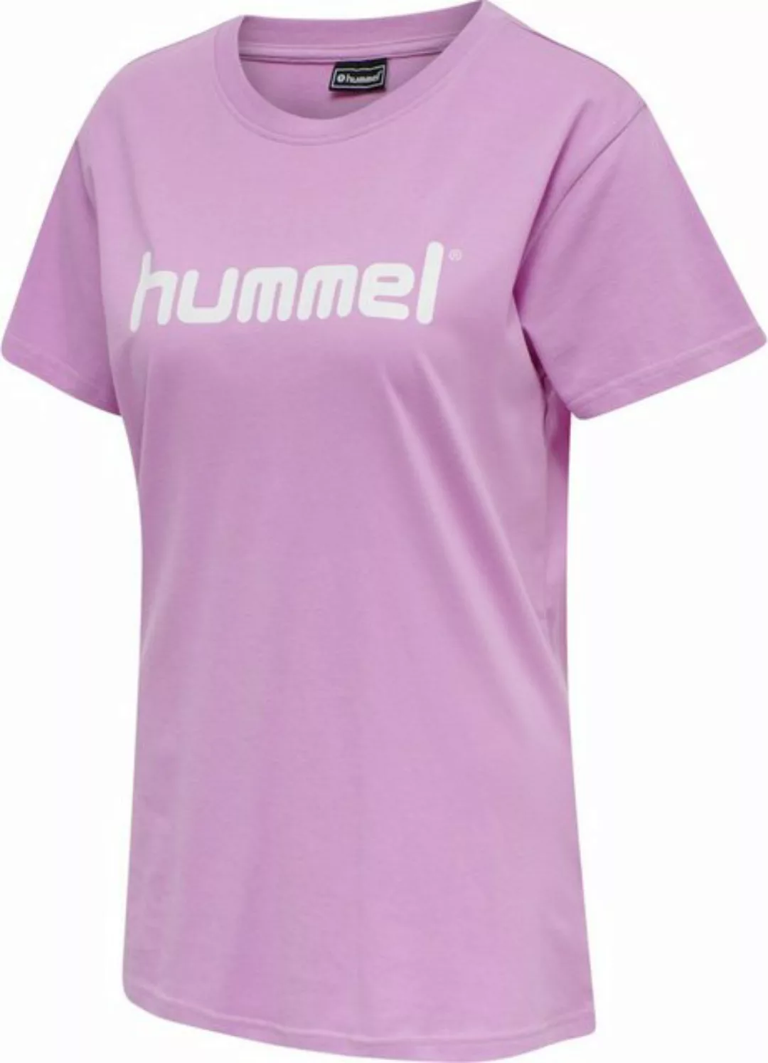Hummel Go Cotton Kurzärmeliges T-shirt XS Grape Leaf günstig online kaufen