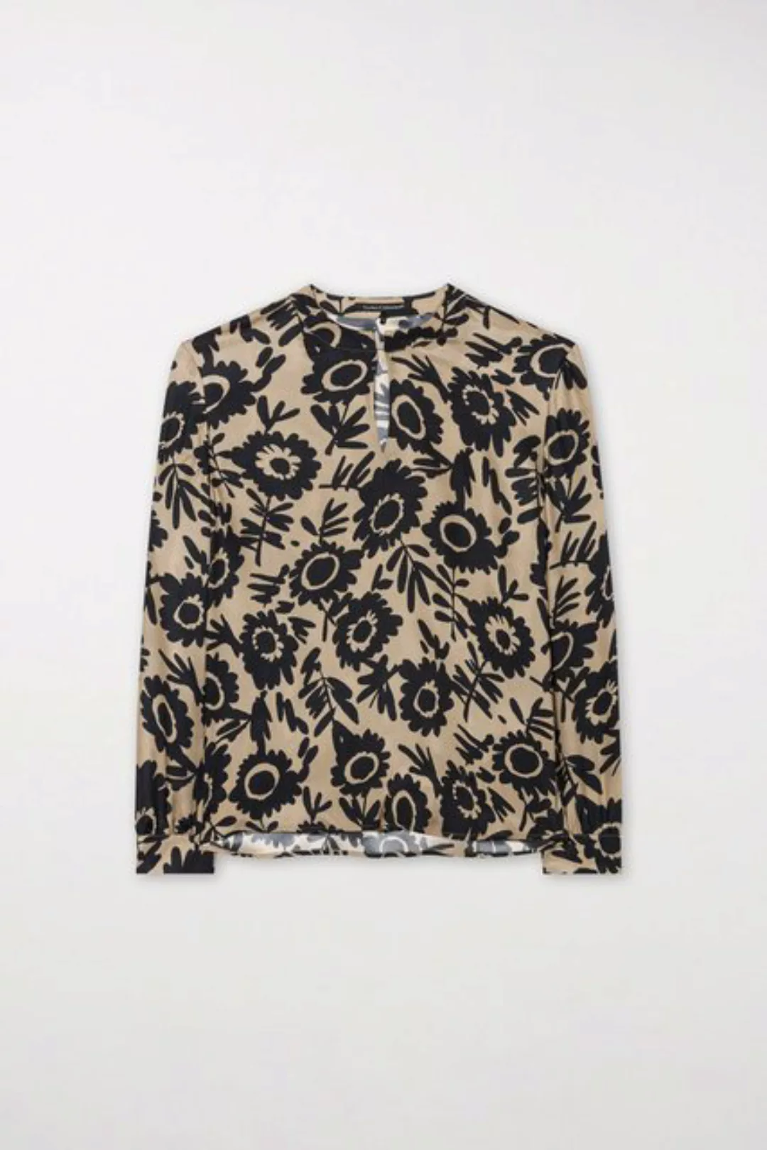 Luisa Cerano Blusenshirt Bluse mit Flower-Print günstig online kaufen