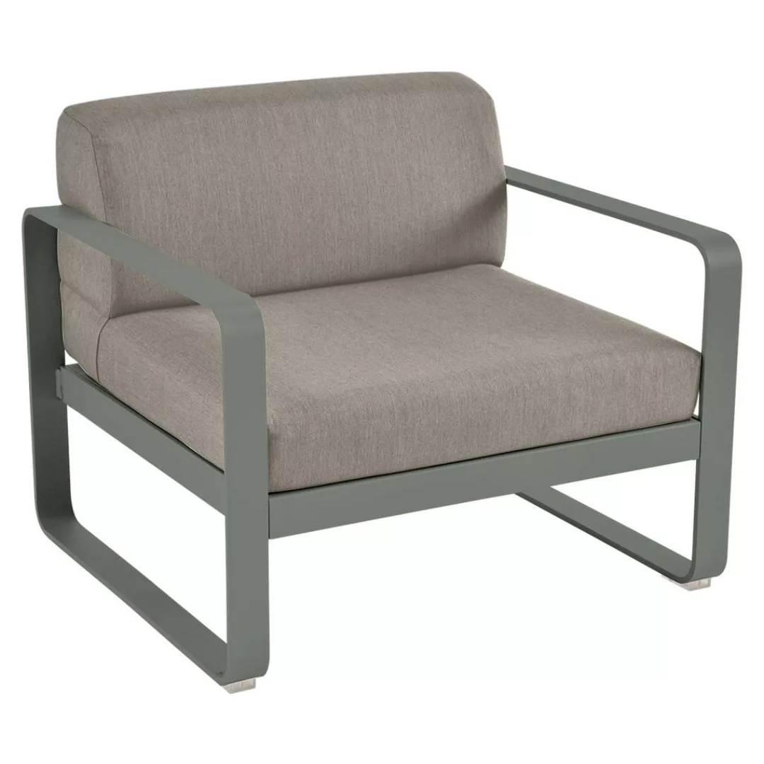 Bellevie Lounge-Sessel Outdoor 48 Rosmarin B8 Taupegrau günstig online kaufen