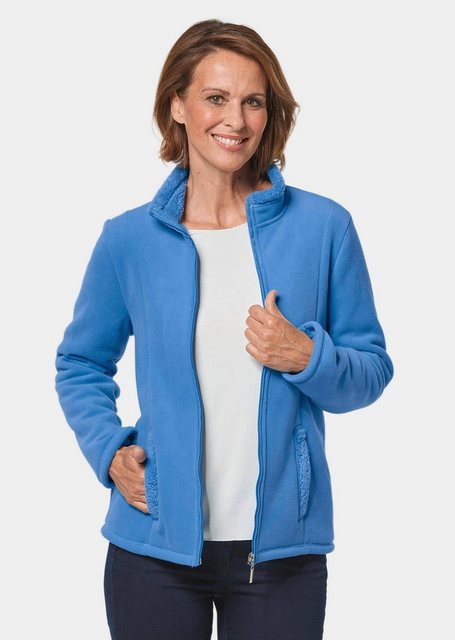 GOLDNER Fleecejacke Kurzgröße: Kuschelweiche Fleece-Jacke günstig online kaufen