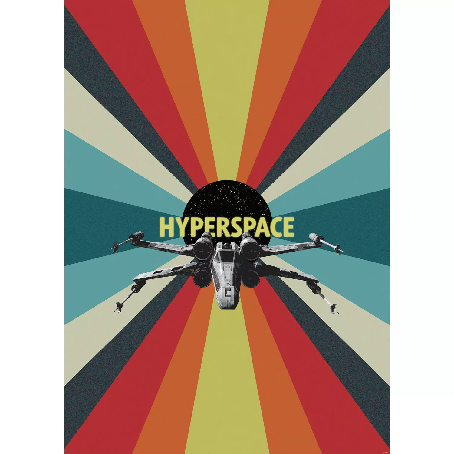 Komar Vliestapete »Star Wars Hyperspace«, 200x280 cm (Breite x Höhe) günstig online kaufen