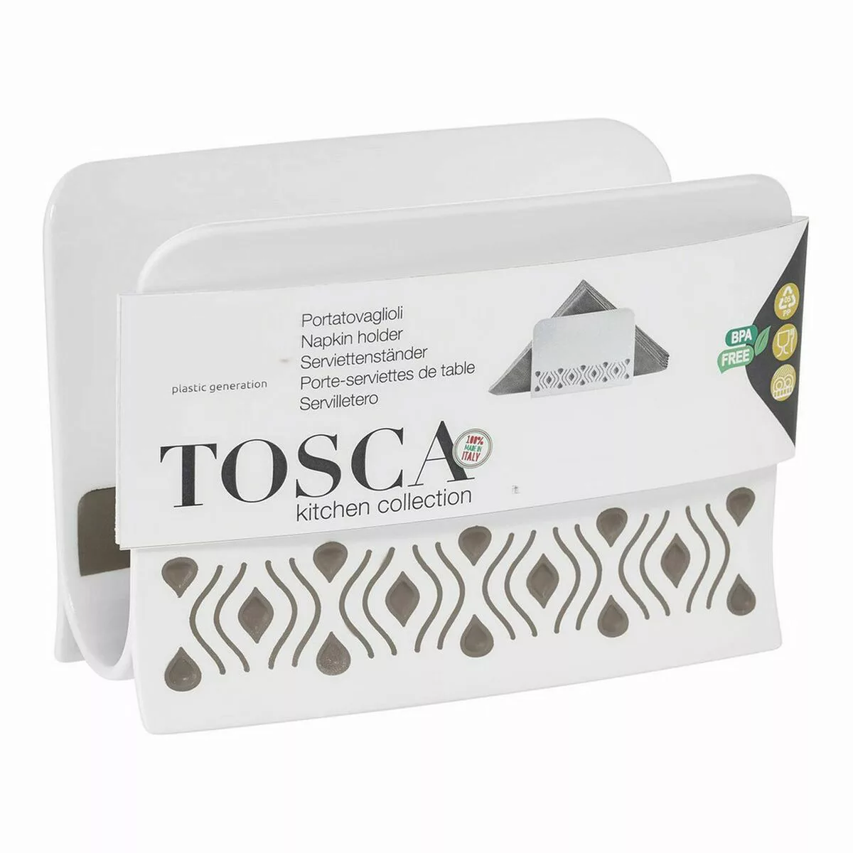 Serviettenring Tosca Beige Kunststoff günstig online kaufen