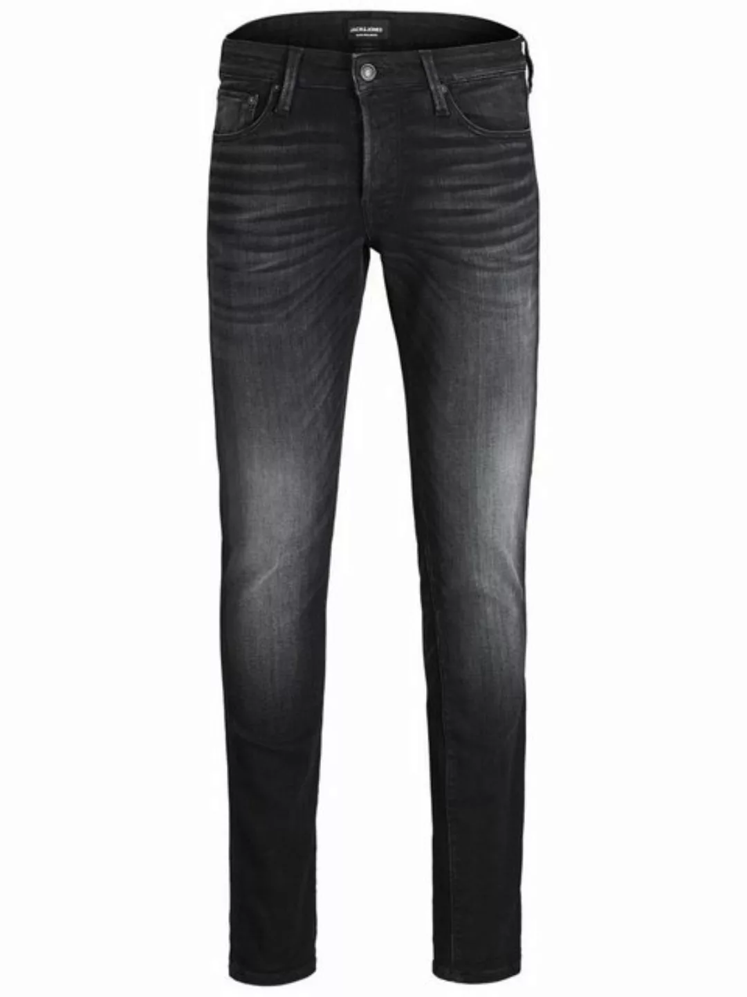 Jack & Jones Herren Jeans JJIGLENN JJICON JJ 557 50SPS - Slim Fit - Schwarz günstig online kaufen