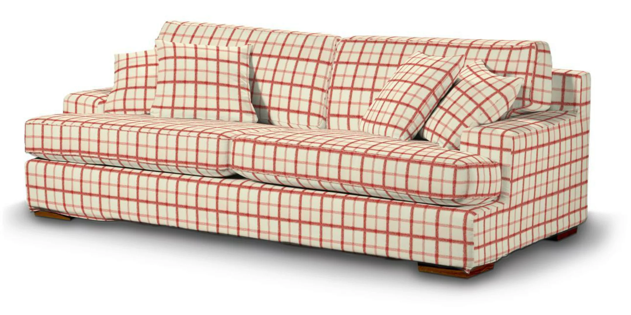 Bezug für Göteborg Sofa, rot-creme, Bezug für Göteborg, Avinon (131-15) günstig online kaufen