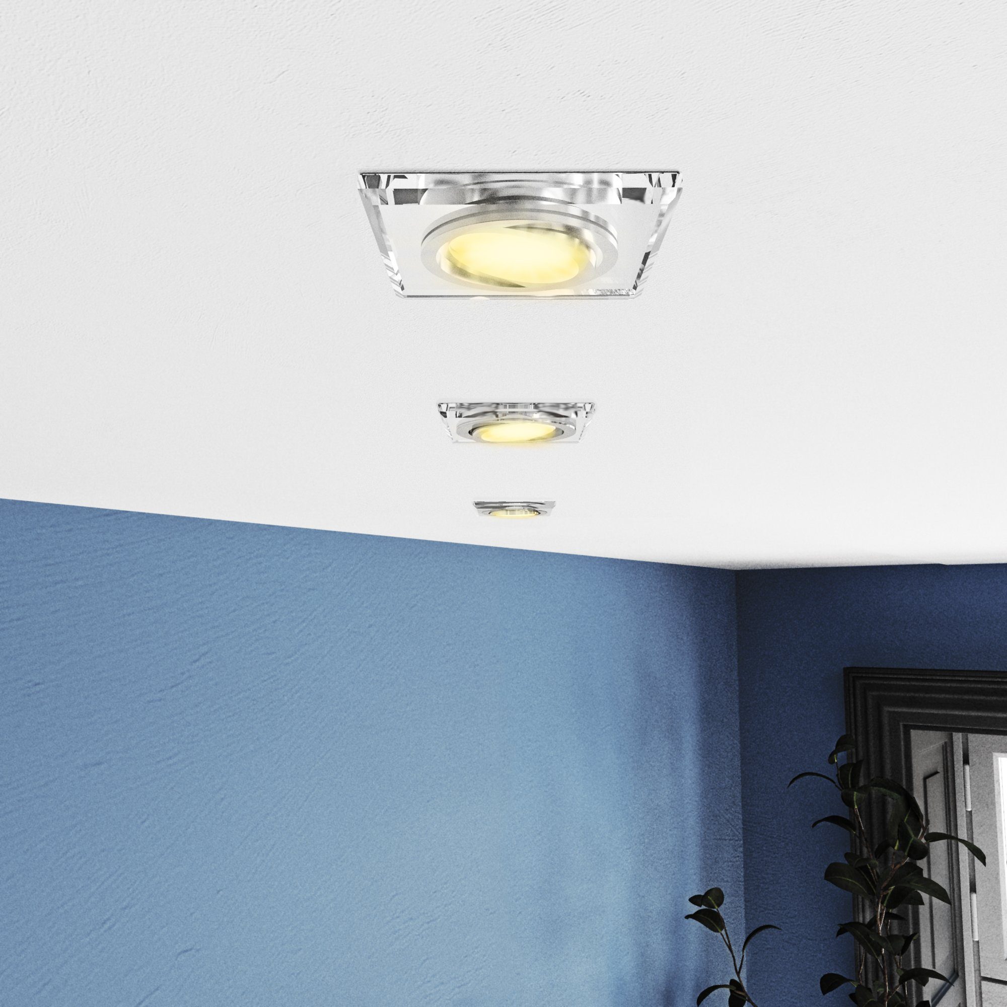 SSC-LUXon LED Einbaustrahler Glas LED Einbauspot günstig online kaufen