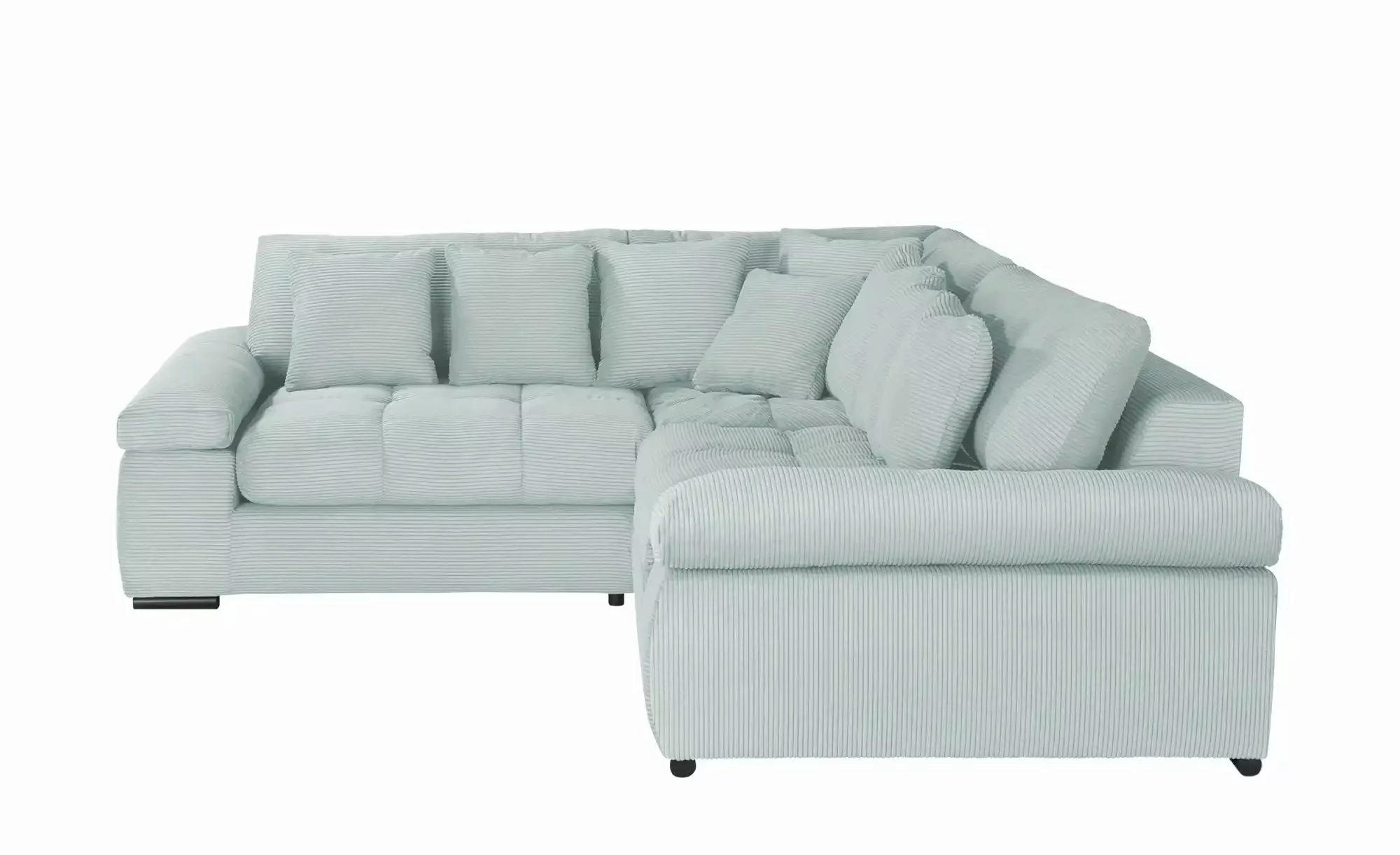 bobb Ecksofa  Hella ¦ blau ¦ Maße (cm): B: 284 H: 96 T: 284.0 Polstermöbel günstig online kaufen