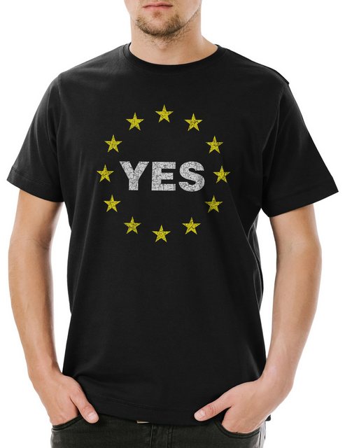 Urban Backwoods Print-Shirt European Yes Herren T-Shirt Europa Europe Brexi günstig online kaufen