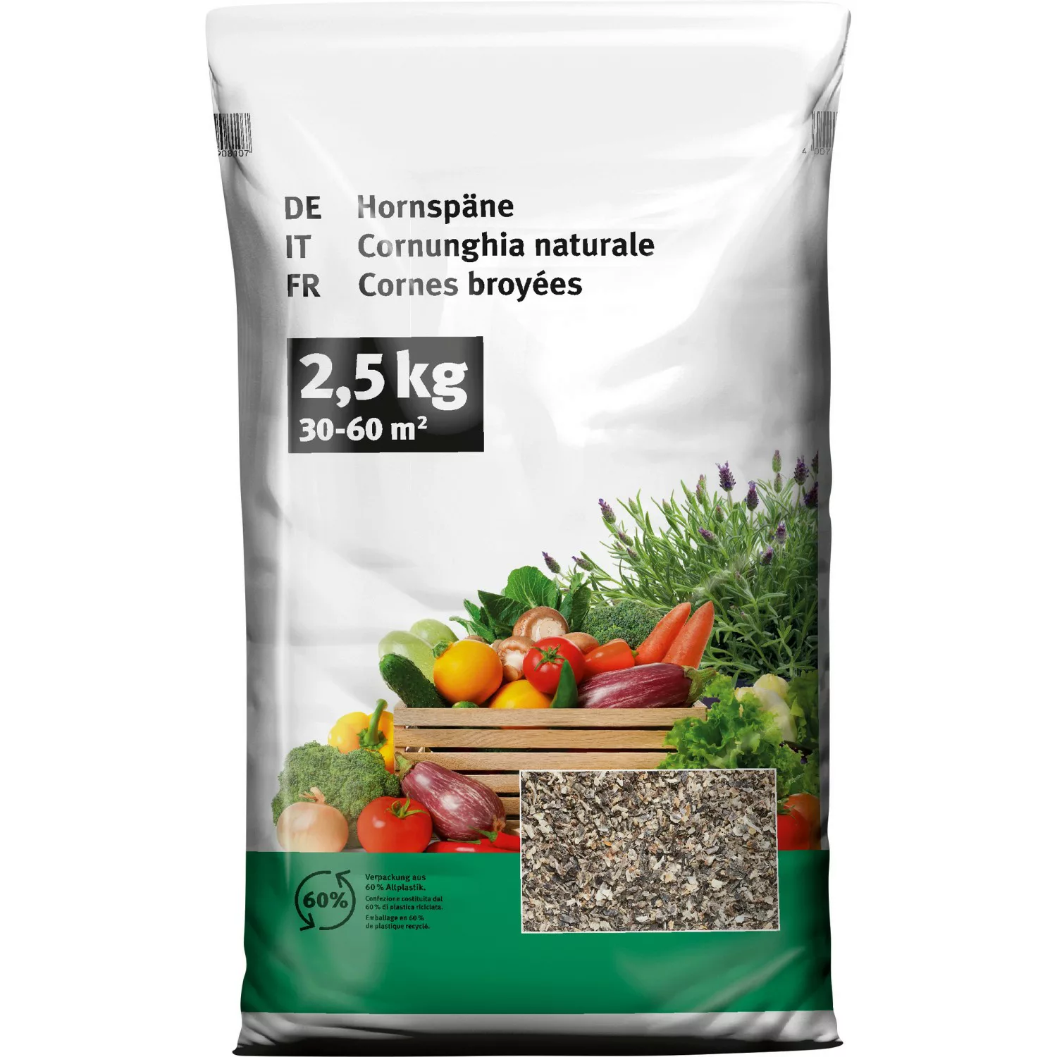 Hornspäne 2,5 kg 30-60 m2 günstig online kaufen