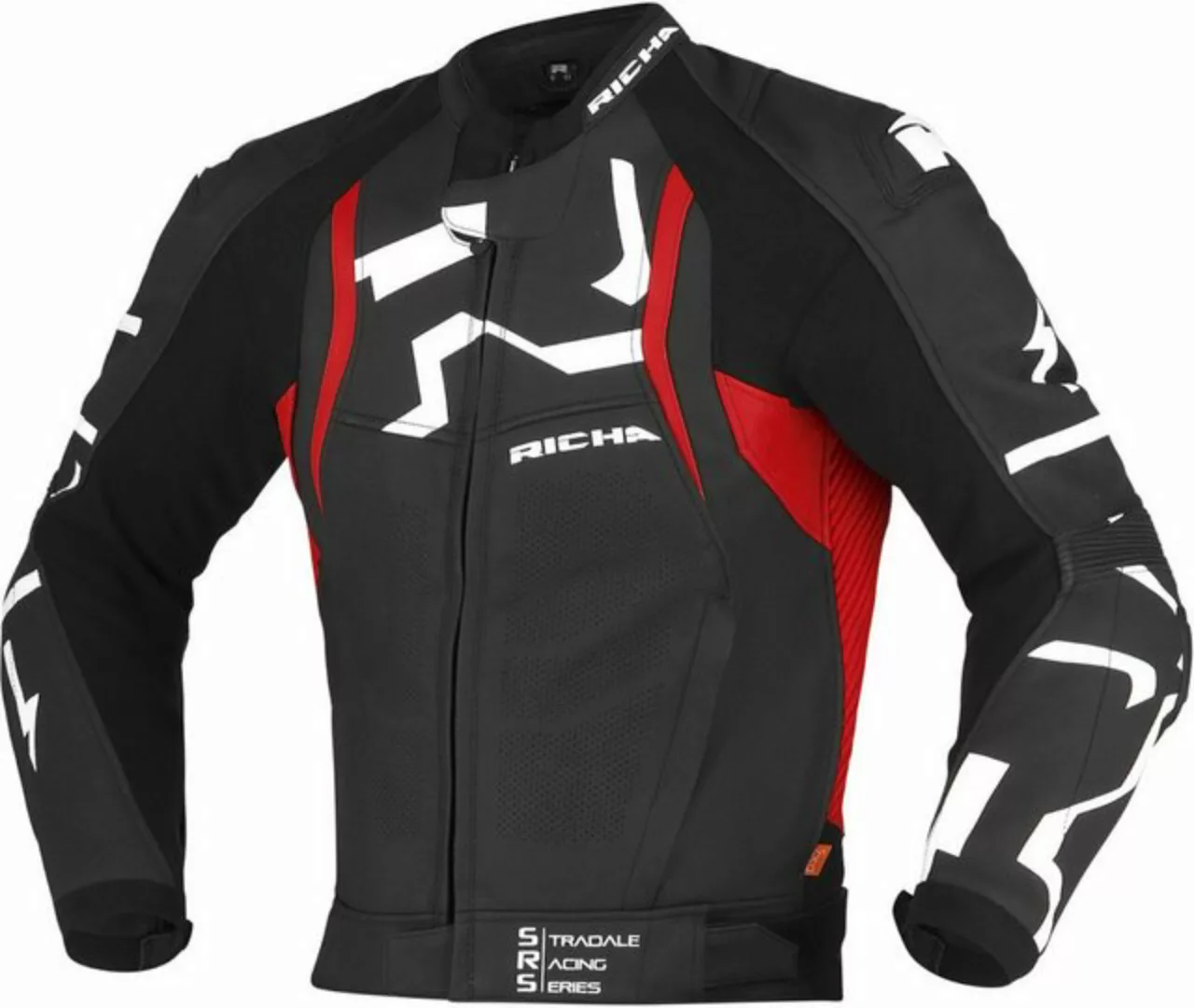 Richa Motorradjacke Stradale perforierte Motorrad Lederjacke günstig online kaufen