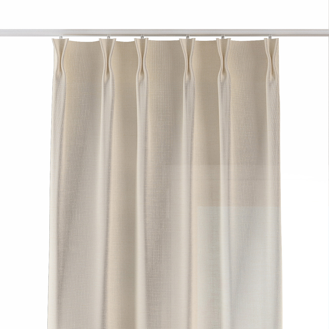 Vorhang mit flämischen 2-er Falten, ecru, Alara Premium (145-04) günstig online kaufen