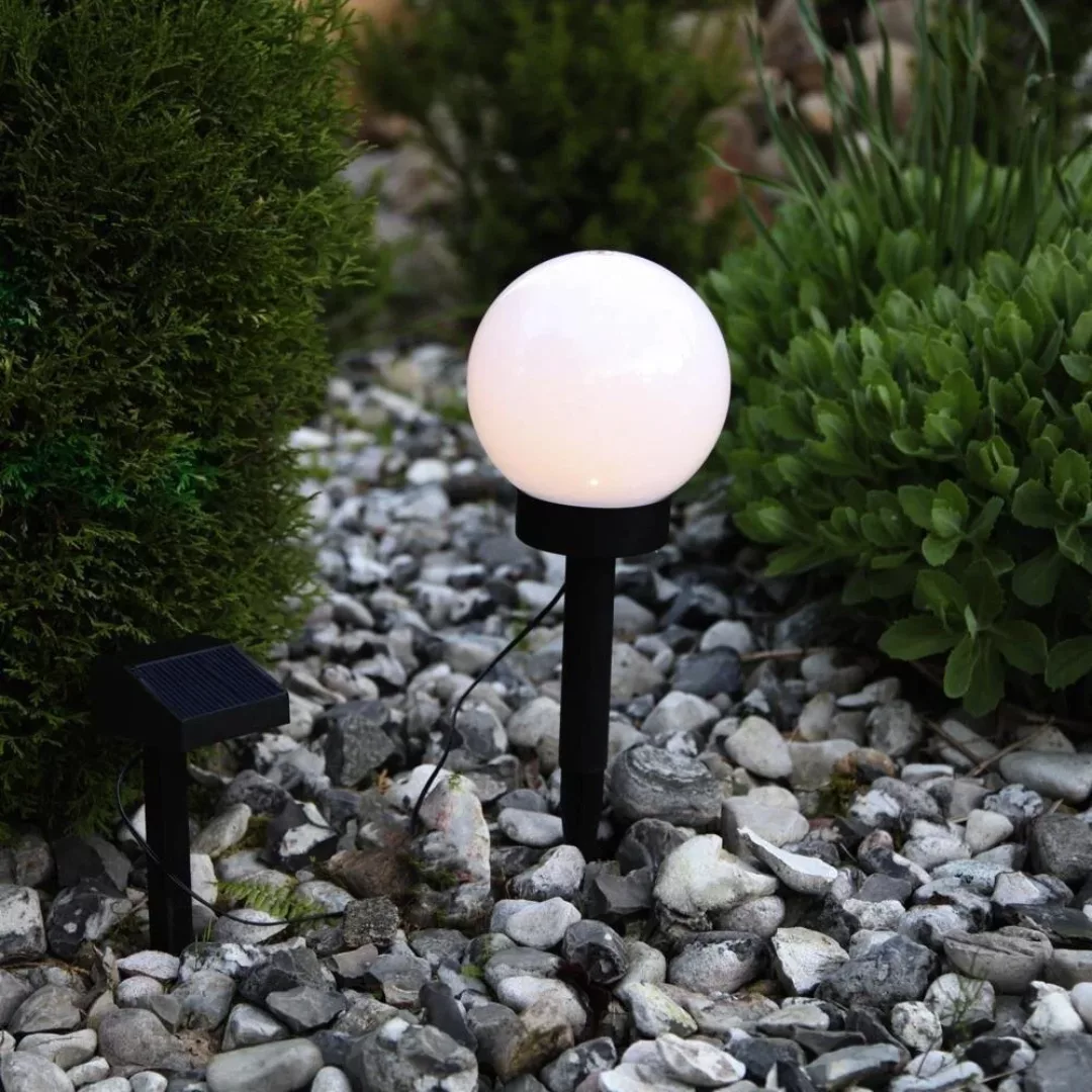 Solar- Gartenkugel Globus, mit Sensor und LED, Ø 150 mm günstig online kaufen