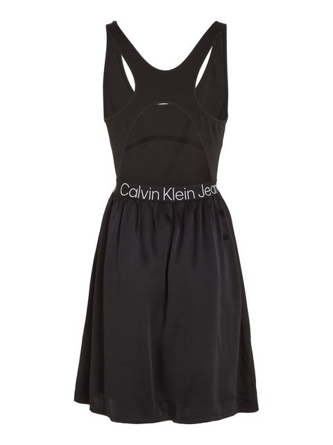 Calvin Klein Jeans Jerseykleid RACERBACK LOGO ELASTIC DRESS günstig online kaufen