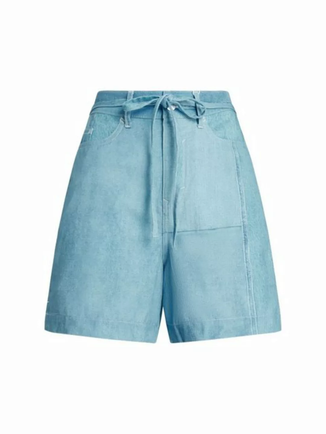 Esprit Jeansshorts Shorts mit Allover Denim-Print günstig online kaufen