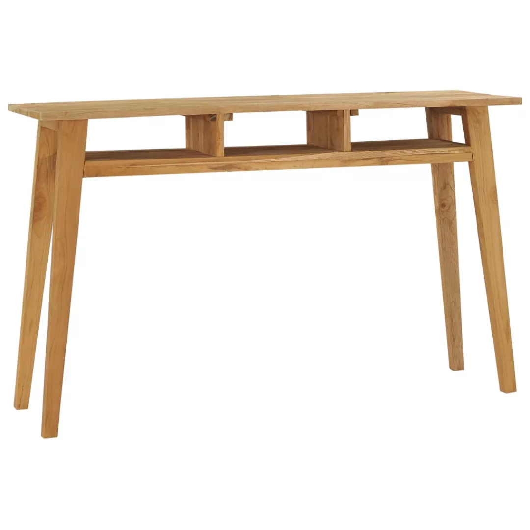 Konsolentisch 120x35x75 Cm Teak Massivholz günstig online kaufen