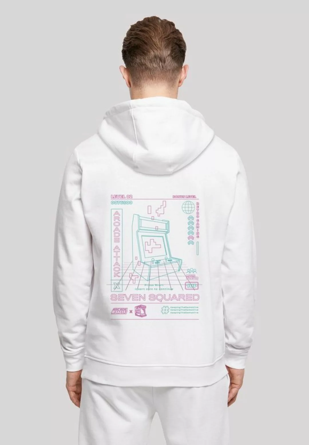 F4NT4STIC Kapuzenpullover "transparent", Print günstig online kaufen