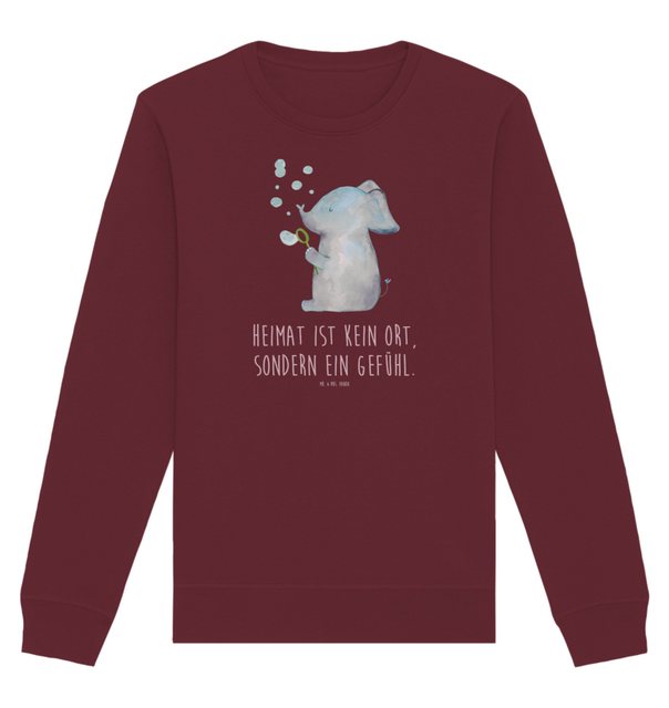 Mr. & Mrs. Panda Longpullover Größe L Elefant Seifenblasen - Burgundy - Ges günstig online kaufen