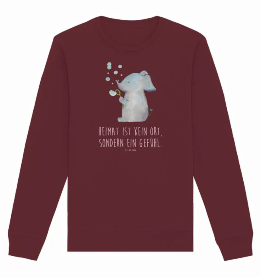 Mr. & Mrs. Panda Longpullover Größe XXL Elefant Seifenblasen - Burgundy - G günstig online kaufen