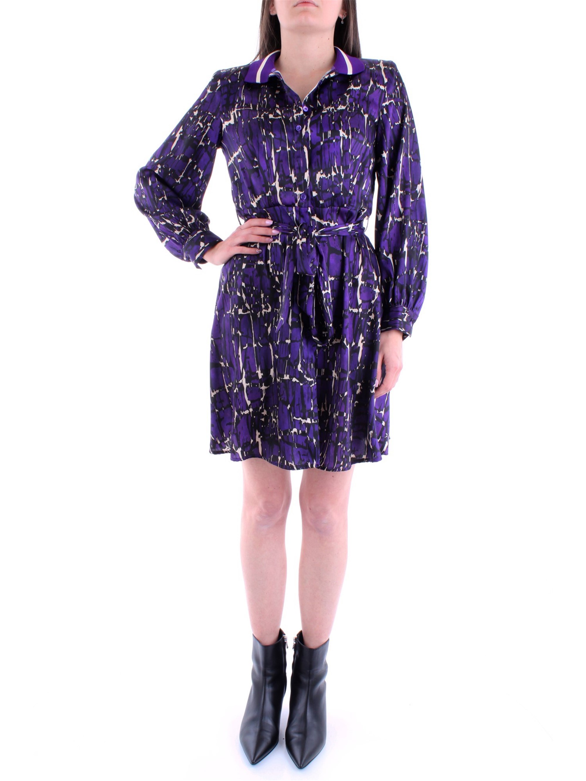 VICOLO Kleid Damen Viola günstig online kaufen