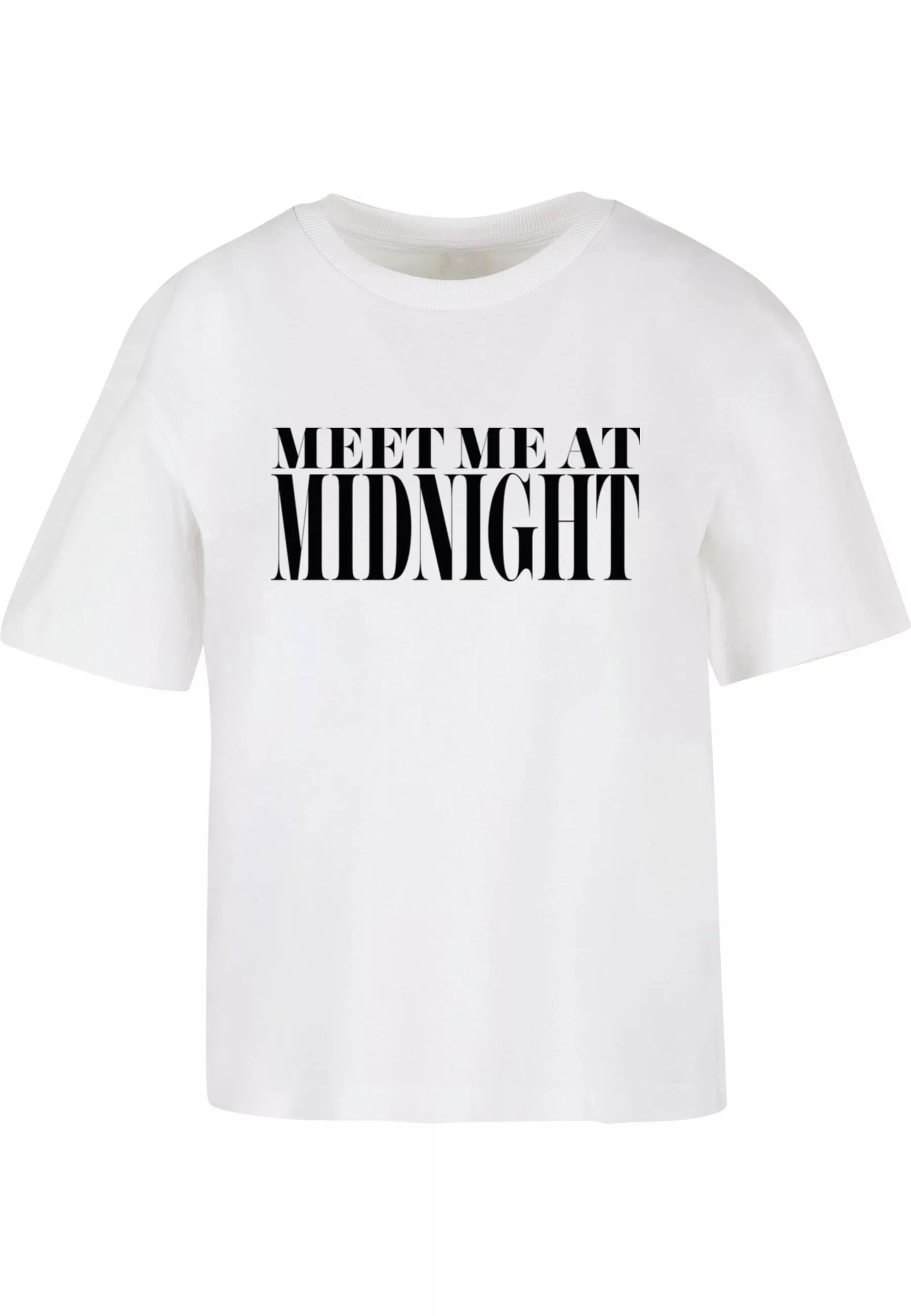 Miss Tee T-Shirt "Miss Tee Meet Me At Midnight Tee", (1 tlg.) günstig online kaufen