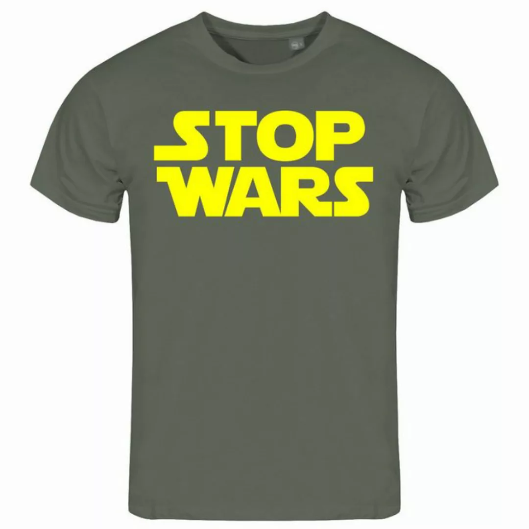 deinshirt Print-Shirt Herren T-Shirt Stop Wars Funshirt mit Motiv günstig online kaufen