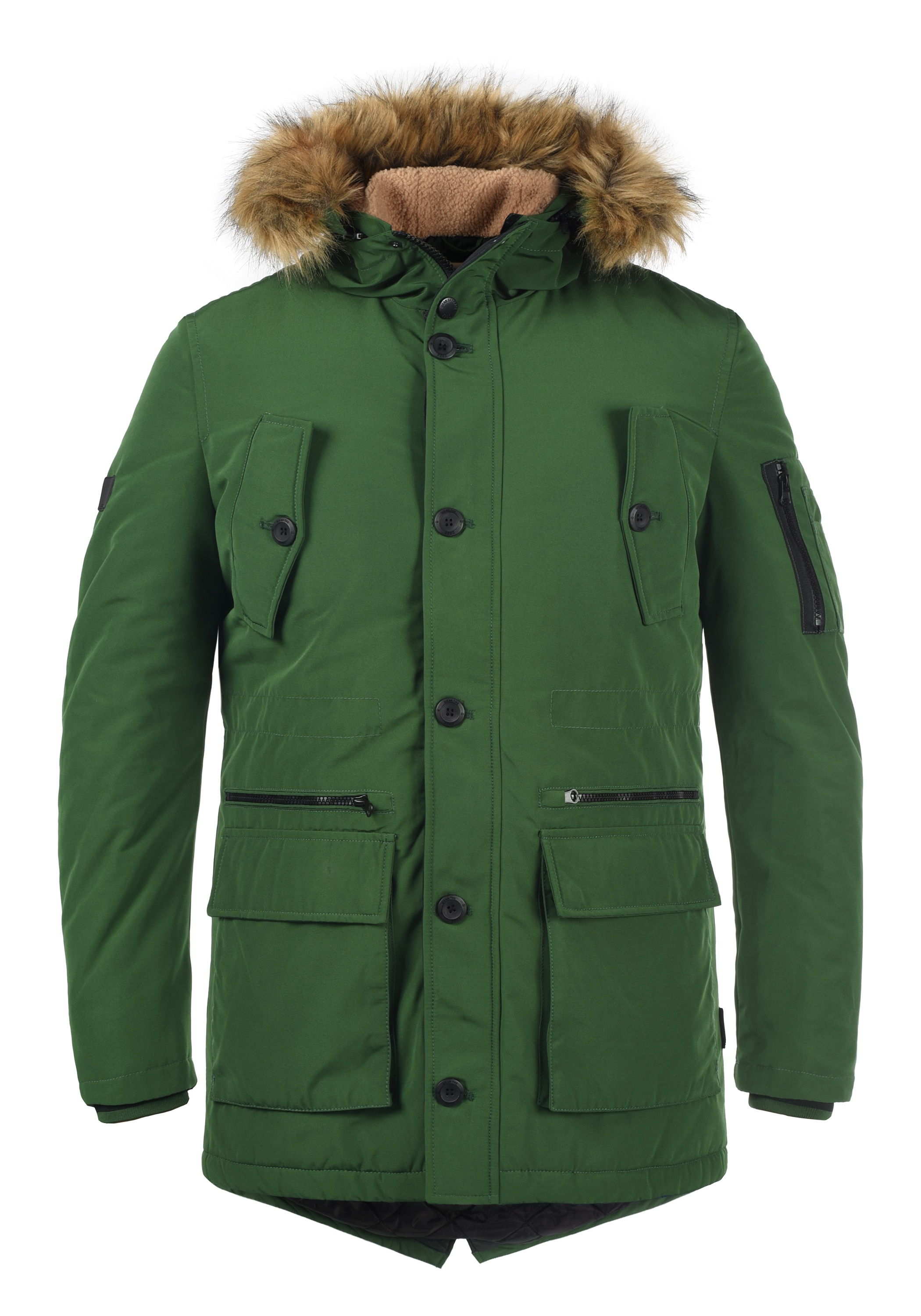 Indicode Langmantel "Parka IDRuffy" günstig online kaufen