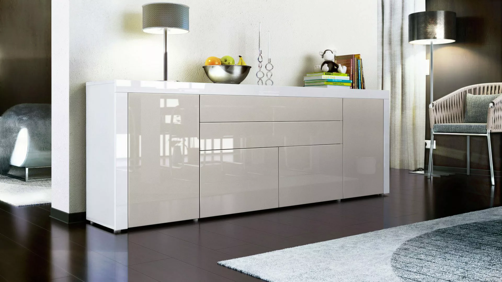 Vladon Sideboard La Paz V2 (Kommode günstig online kaufen