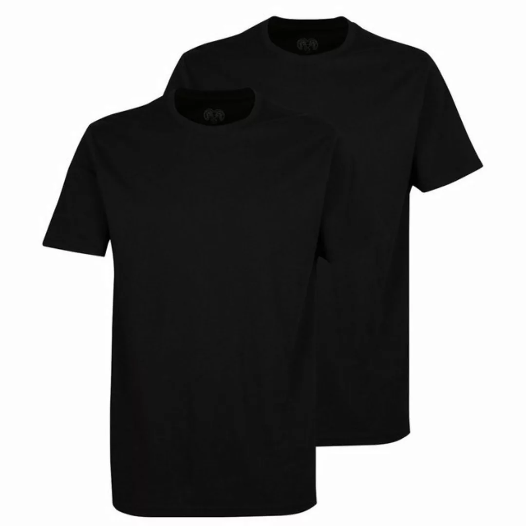 CECEBA T-Shirt Pure Cotton (2-tlg) Rundhalsausschnitt, kurzarm, uni, im 2er günstig online kaufen