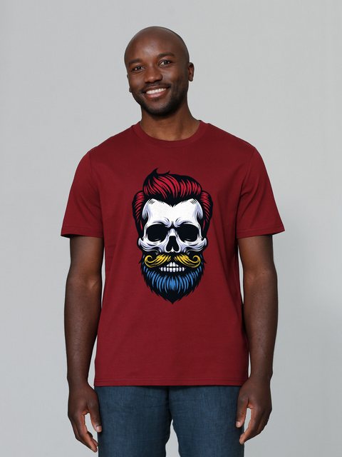 wat? Apparel T-Shirt Hipster Skull günstig online kaufen