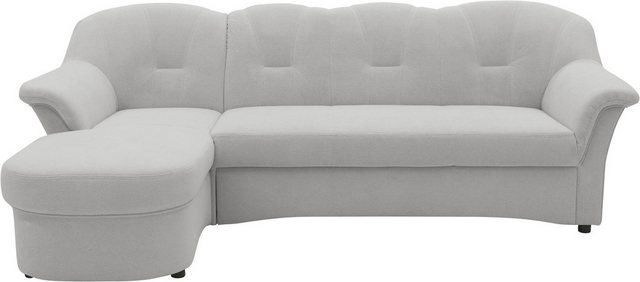 DOMO collection Ecksofa "Flores Schlafsofa, B/T/H: 233/142/86 cm, L-Form", günstig online kaufen