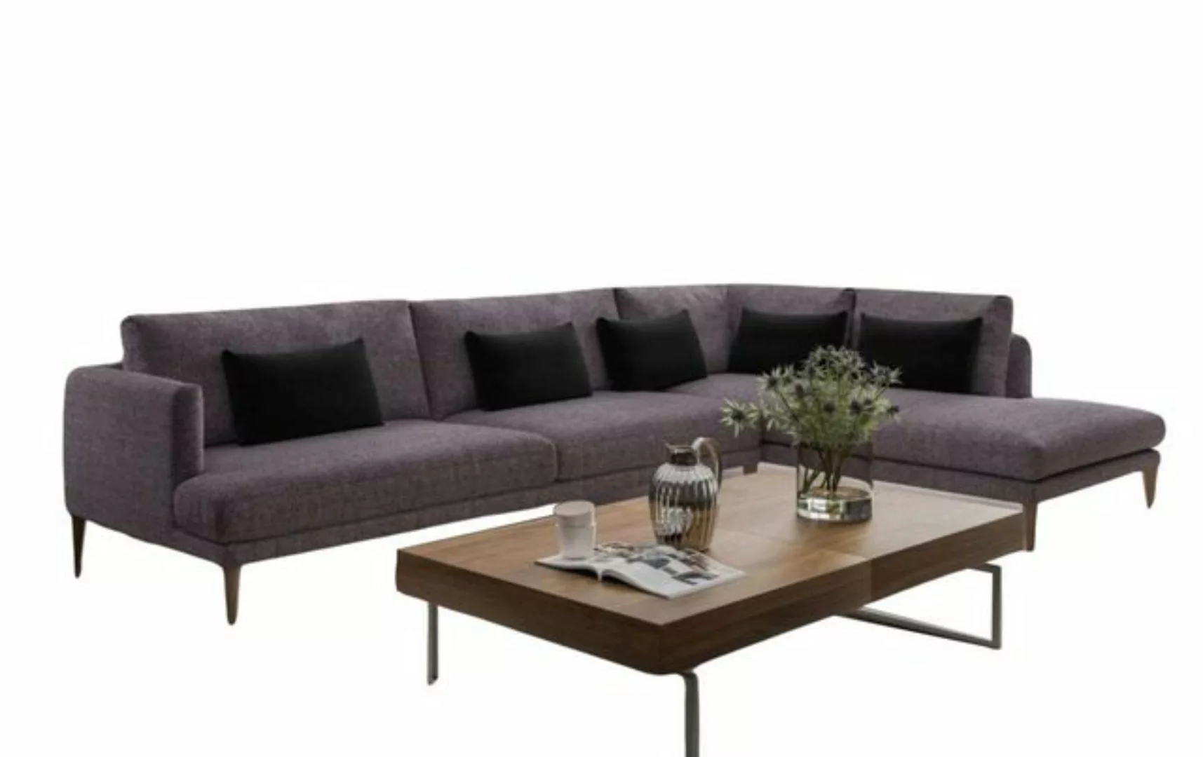 JVmoebel Ecksofa Wohnlandschaft Sofa Ecksofas L-Form Textilmöbel Moderne, M günstig online kaufen