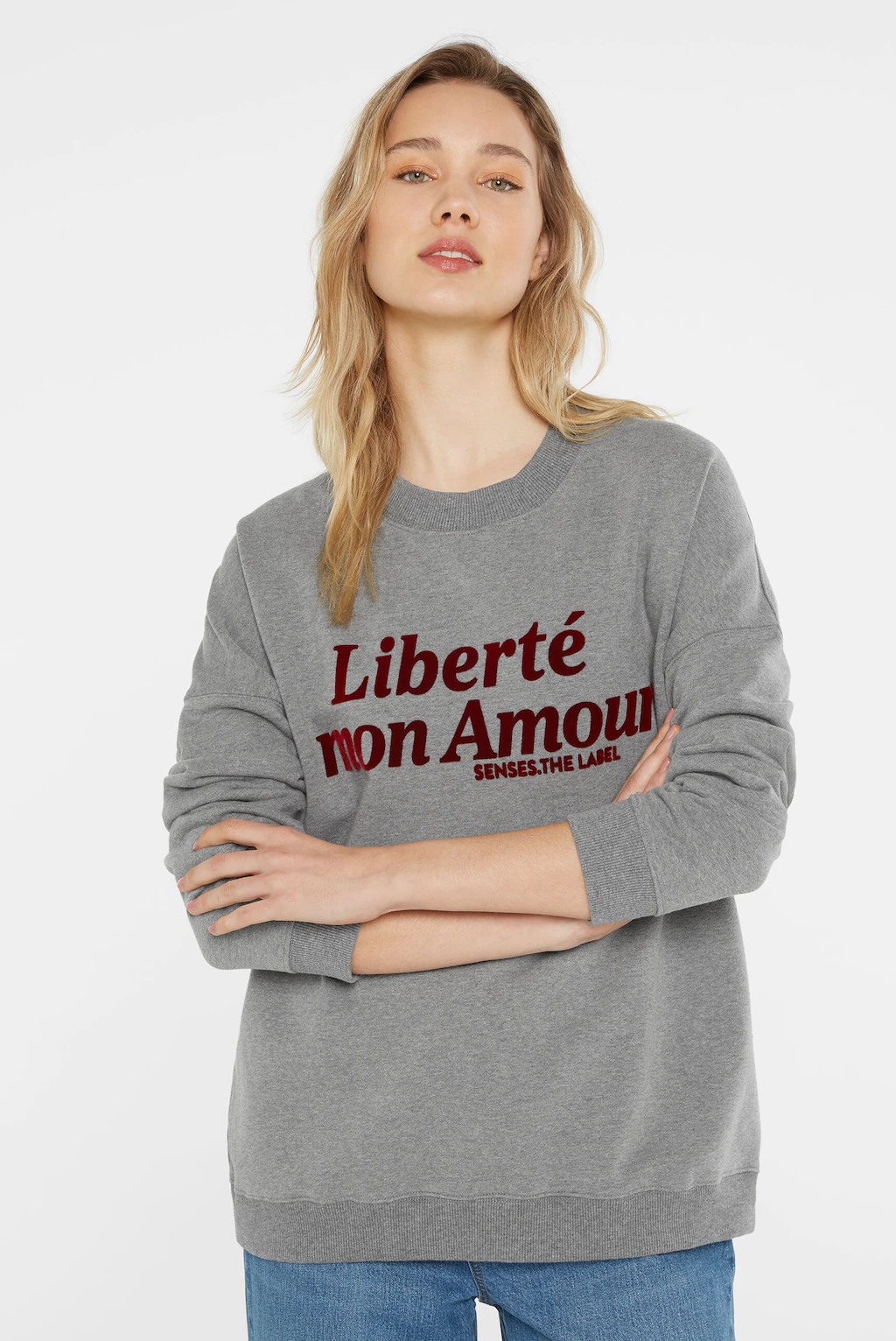 SENSES.THE LABEL Sweater, mit Baumwolle günstig online kaufen