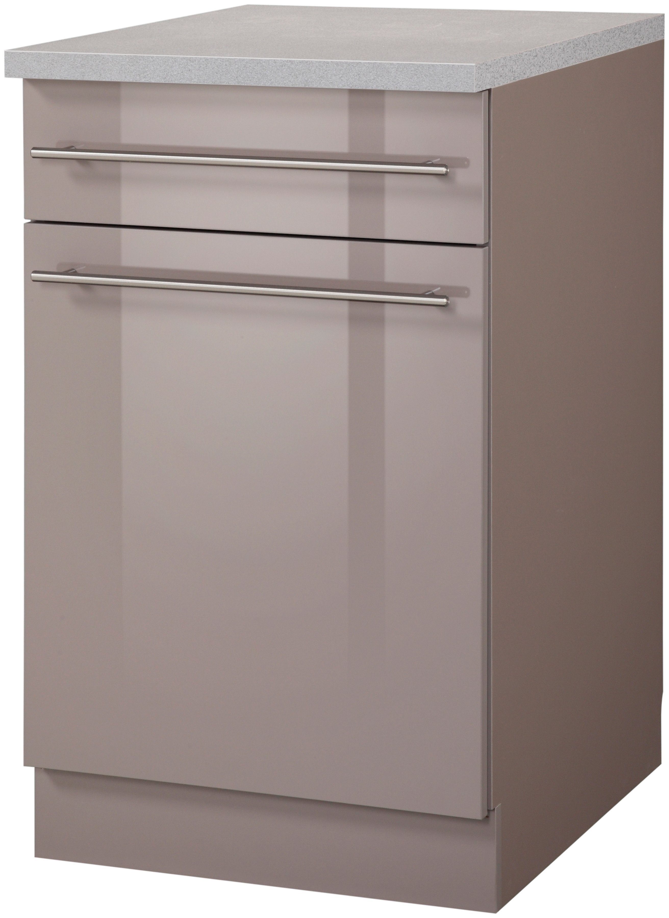 wiho Küchen Unterschrank "Chicago", 60 cm breit, 1 Schubkasten und 1 Tür günstig online kaufen