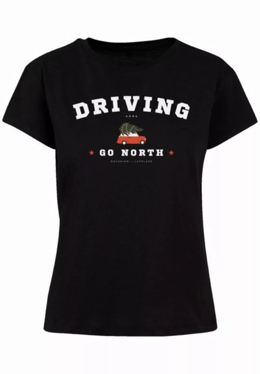 F4NT4STIC T-Shirt "Driving Home Weihnachten", Weihnachten, Geschenk, Logo günstig online kaufen