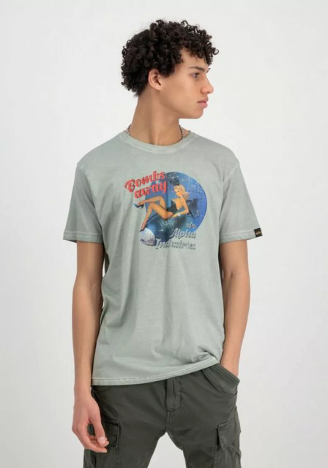 Alpha Industries T-Shirt Alpha Industries Men - T-Shirts Nose Art T-Shirt günstig online kaufen