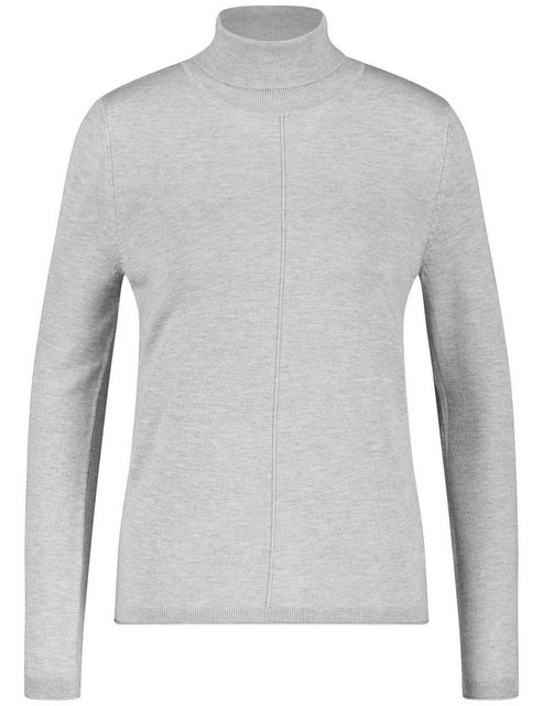 GERRY WEBER Rundhalspullover Rollkragenpullover mit Armschlitzen günstig online kaufen