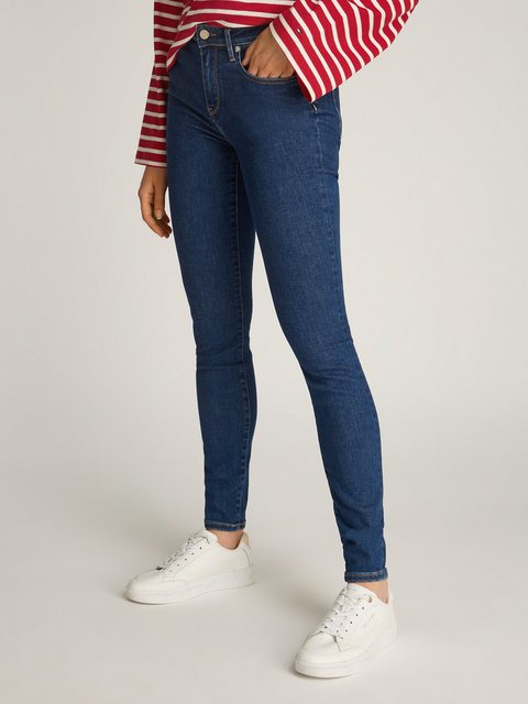 Tommy Hilfiger Skinny-fit-Jeans COMO SKINNY RW ACE mit Logo-Badge, in Knöch günstig online kaufen