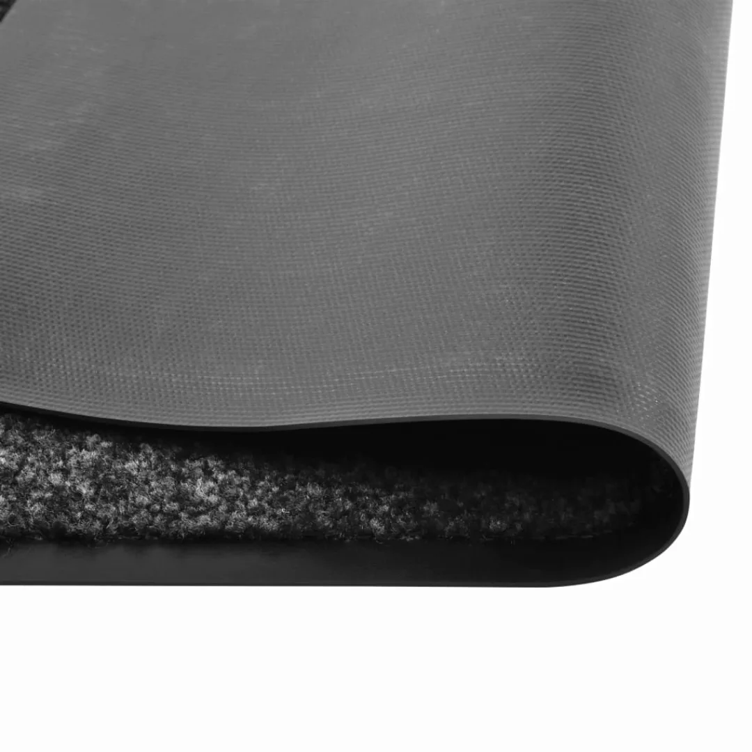 Fußmatte Waschbar Schwarz 120x180 Cm günstig online kaufen