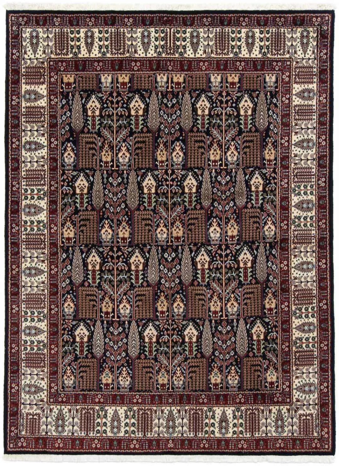 morgenland Wollteppich »Abadeh Medaillon 124 x 76 cm«, rechteckig günstig online kaufen