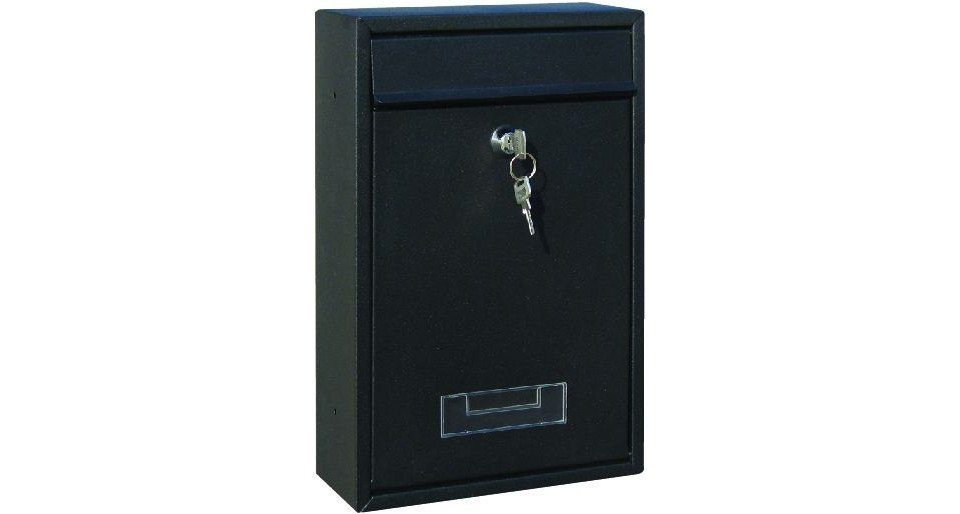 Primaster Briefkasten Primaster Briefkasten Metall schwarz günstig online kaufen