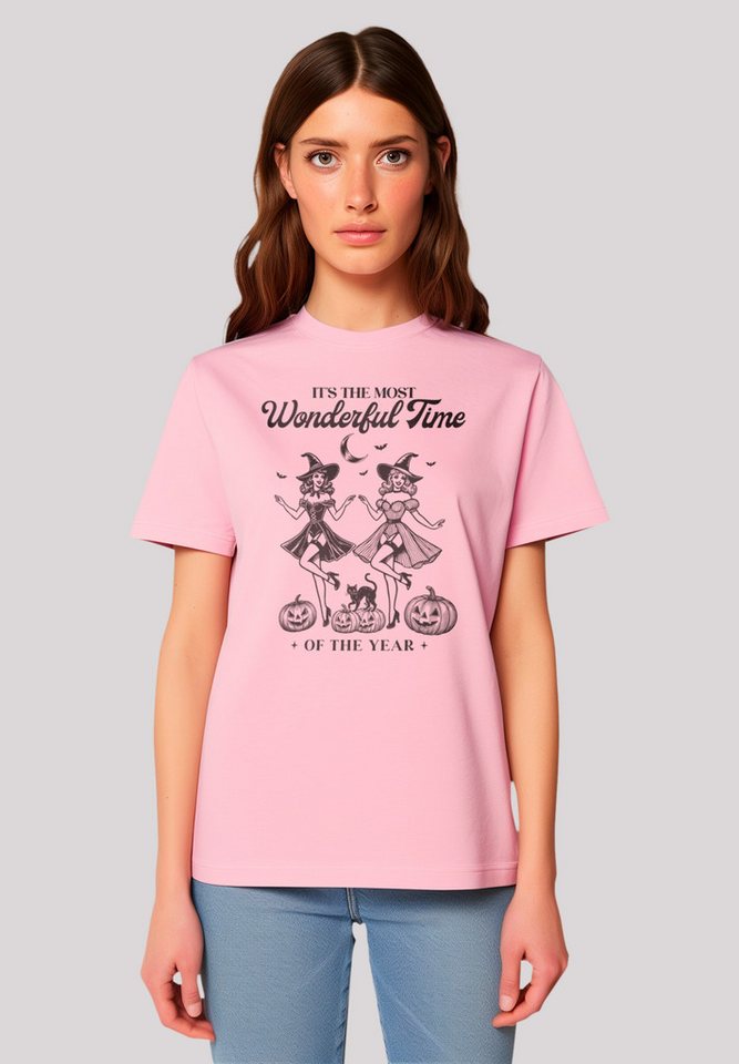 F4NT4STIC T-Shirt Halloween Witch most wonderful time Premium Qualität günstig online kaufen