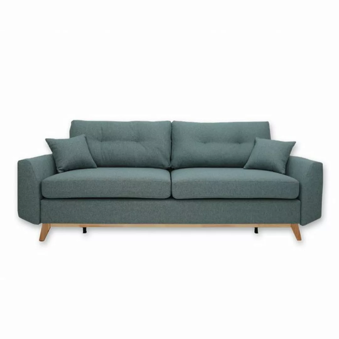 VitaliSpa® Schlafsofa Sidney, Blau, 230 cm günstig online kaufen