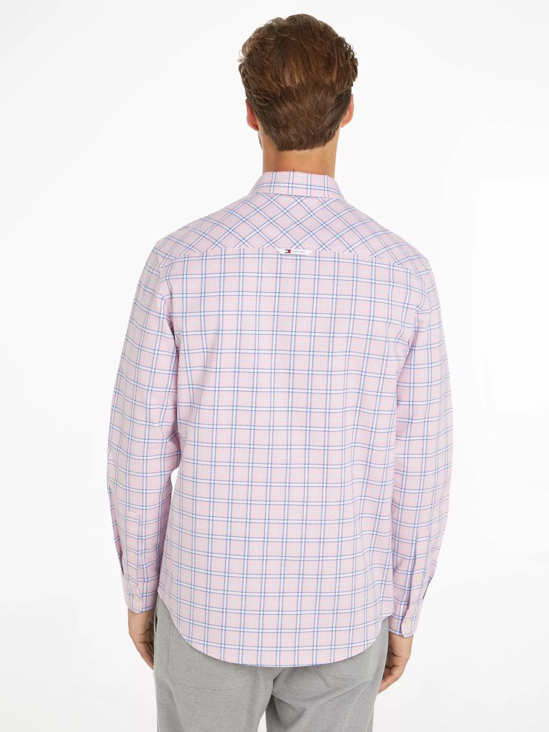 Tommy Jeans Langarmhemd TJM REG OXFORD CHECK SHIRT günstig online kaufen