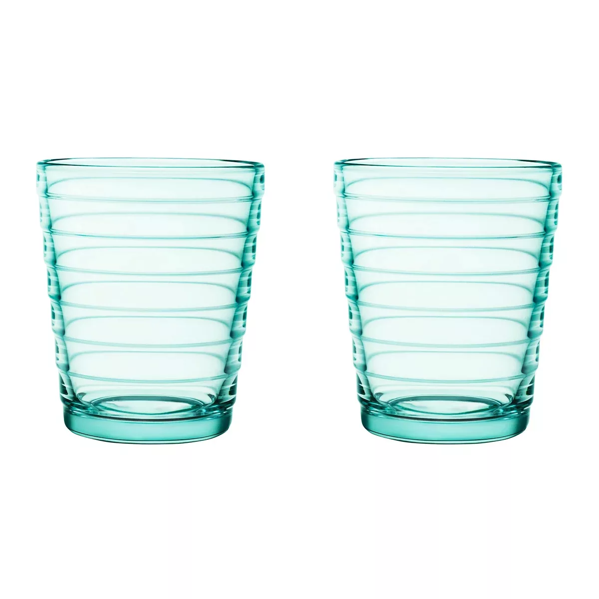 iittala - Aino Aalto Glas 2er Set 22cl - wassergrün/0,2L/H x Ø 9x7,6cm günstig online kaufen