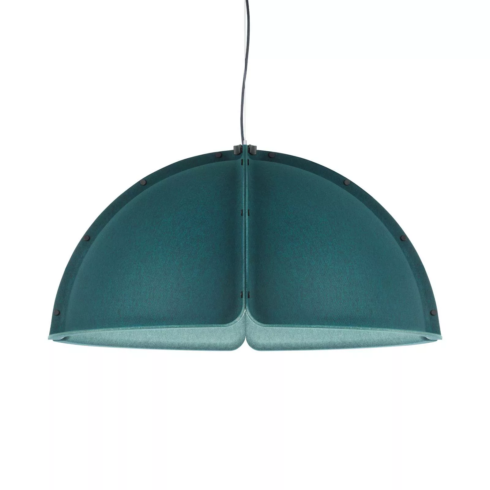 LED-Hängeleuchte Hood 1x23W Ø120cm blaugrün günstig online kaufen